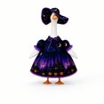 thumbnail image 7 of Ktlvex 23" Halloween Porch Goose Costume Set Witch Hat, Layered Dress & Bat Wings, Spooky Holiday Outfit for Yard Decoration for 23-Inch Geese（A）, 7 of 7