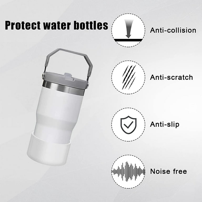Protective Silicone Sleeve For Stanley Tumblers, Silicone Bumper Boot, For  Stanley Quencher Adventure Tumbler With Handle & Stanley Iceflow,  Protective Water Bottle Bottom Sleeve Cover, Stanley Tumbler Accessories -  Temu