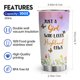thumbnail image 2 of Vaso de viaje Oasisdream Oasisdream 600 ml de acero inoxidable, 2 of 6