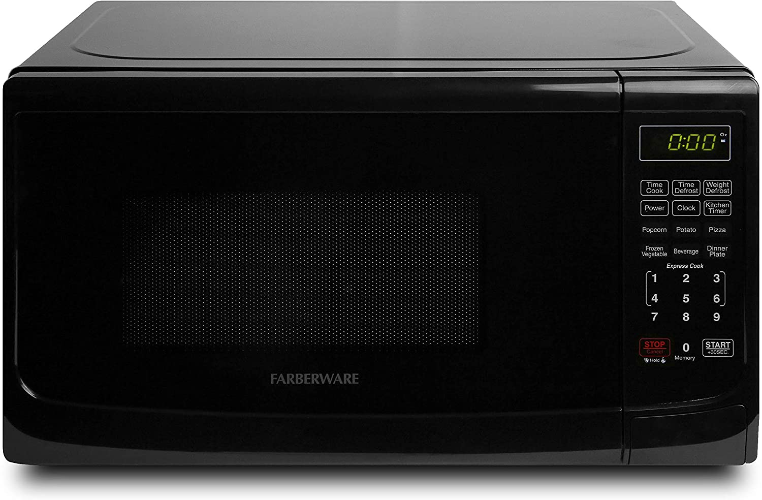 Compact Countertop Microwave Oven, 0.7 Cu. Ft. 700Watt with LED