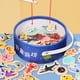 thumbnail image 3 of Juguete de pesca en el océano con barril de madera para niños, educación temprana, educativo, cognitivo, divertido, juego magnético para padres e hijos con peces en el océano, 3 of 5