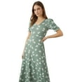 thumbnail image 3 of Dorothy Perkins Robe Midi à Manches Courtes Imprimée pour Femmes, 3 of 5