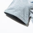 thumbnail image 5 of HCNTES Toddler Baby Boy Spring Clothes Dinosaur Print Short Sleeve T-Shirt Top + Elastic Waist Shorts Set Summer Outfit for Kids(Z01-Grey,6-7 Years), 5 of 9