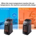 thumbnail image 3 of Mini ventilador calentador eléctrico con mango, calentador de invierno para escritorio, protección contra sobrecalentamiento para el hogar y la Oficina, 3 of 10