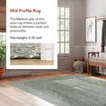 thumbnail image 4 of nuLOOM Hand Braided Otelia Denim And Jute Area Rug, 6' x 9', Otelia Green, 4 of 9
