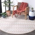 thumbnail image 2 of SAFAVIEH Cabana Ethan Geometric Indoor/Outdoor Area Rug, Natural/Ivory, 6'5" x 6'5" Round, 2 of 10