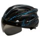 thumbnail image 4 of Casco de bicicleta Baoblaze Sombrero de seguridad para ciclismo con gafas Negro, 4 of 8