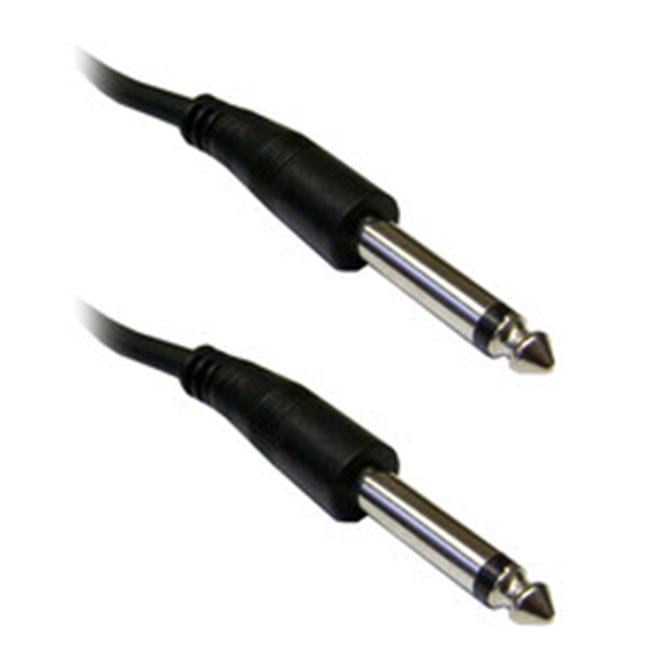 Cable Wholesale 10A161106 0.25 in. Mono Patch Cable, 0.25 in. Male 6