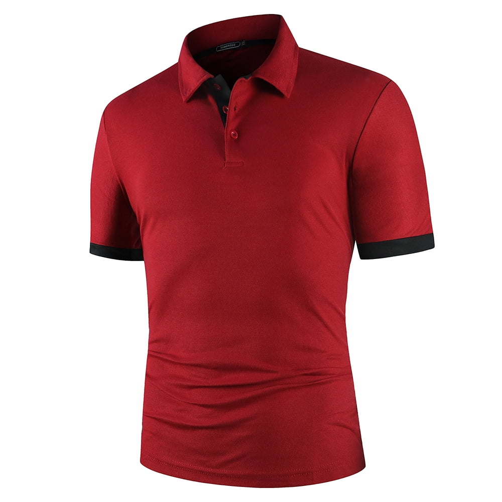 New Summer Fashion Polo Shirt Men Short Sleeve Polo Shirt