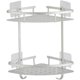 thumbnail image 1 of Estantes de baño, estante de ducha de aluminio con 2 niveles, 1 of 5