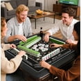 thumbnail image 2 of Vintage Black Wildflower Floral Mahjong Mat 31.5" x 31.5", Non-Slip Noise Reduction Mahjong Table Cover Accessories and Supplies for Dominoes Poker Card Board and Tile Games Gifts, 2 of 5