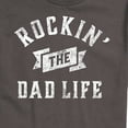 thumbnail image 3 of Instant Message - Rockin Dad Life - Father's Day Gift - Men's Short Sleeve Graphic T-Shirt, 3 of 6