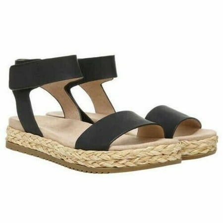 

SOUL NATURALIZER Ladies Platform Sandal In Black 7.5
