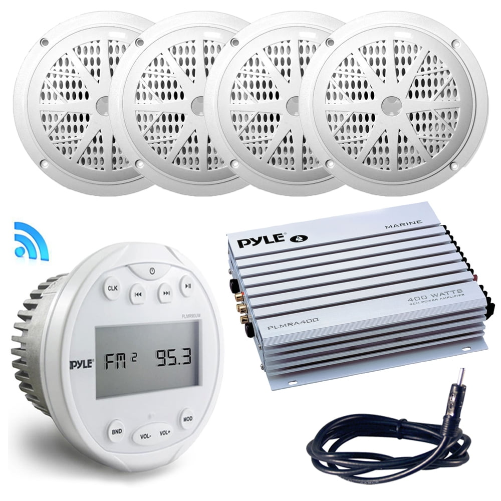 4 inch marine speakers walmart