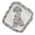 thumbnail image 2 of con Estampado de Rosas, Peleles, Sombrero, Alfombra, Ropa para Bebé Reborn -11 Pulgadas, 2 of 7