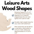 thumbnail image 2 of Wood Shape Rocking Teapot 6x5.5", 2 of 5