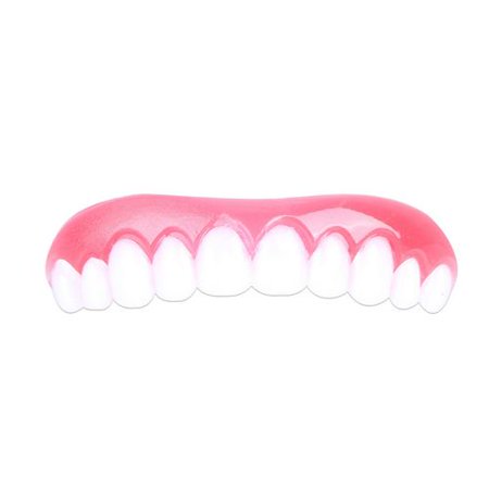Fancyleo Simulation Teeth Snap On Smile Comfort Fit Veneers Teeth