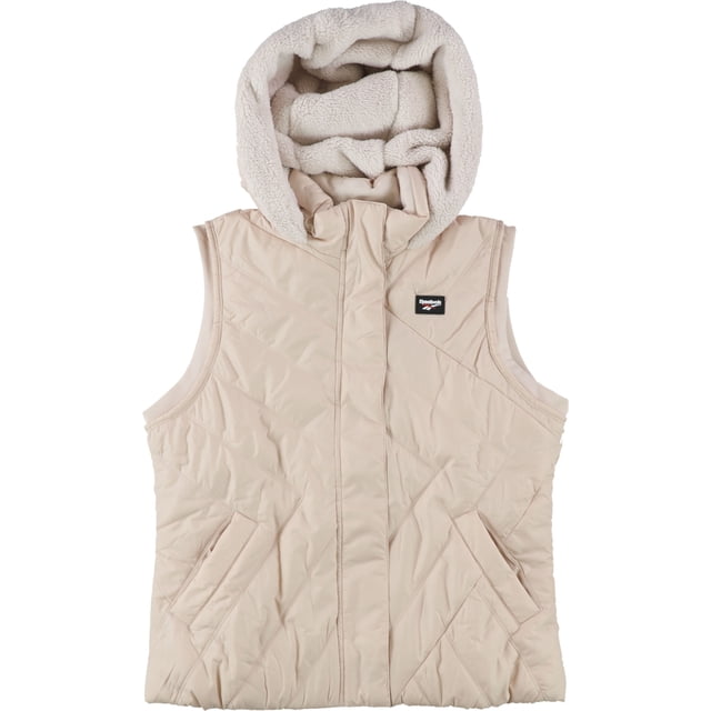 Reebok Solid Puffer Chaleco Mujer buff M