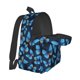 thumbnail image 5 of Disketp Blue Butterfly Mochila Escolar de Gran Capacidad y Peso Ligero, Mochila de Viaje Ideal para Escuela, Trabajo y Uso Diario, Cómoda y con Estilo, 5 of 8