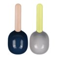 thumbnail image 1 of 2PCS Pet Food Scoops 2 in 1 Resin Fashion Creative Pet Food Spoons Sealing Clip, 1 of 10