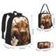 thumbnail image 2 of Fotbe Adorable Calf Butterflies Champagne Set Escolar 3 en 1 para Niños - Mochila Duradera con Lonchera Aislante y Estuche para Lápices - Mochila Escolar para Niños y Niñas, 2 of 7