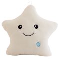 thumbnail image 1 of Smiled Pentagram Toys Sleep Aid Lindo cojín de felpa para niños y niñas (blanco), 1 of 8