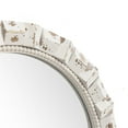 thumbnail image 6 of LuxenHome Distressed White Arch Rectangle 36-Inch Tall Wall Mirror, Accent and Vanity, 6 of 9