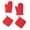 Red, variant on Oven Mitts and Pot Holders 4 pcs Set High Heat Resistant 500 Degree, Extra Thicken Long Kitchen Cotton Oven Glove for Cooking Baking Grilling