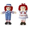 Aurora Bundle of 2 Dolls - 12'' Raggedy Ann & Raggedy Andy