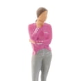 thumbnail image 2 of 1PC Tiny Diorama Figure People Graceful Doll Building Road para - Rosa rosado Sunnimix escenario de personas de figura rm, 2 of 8
