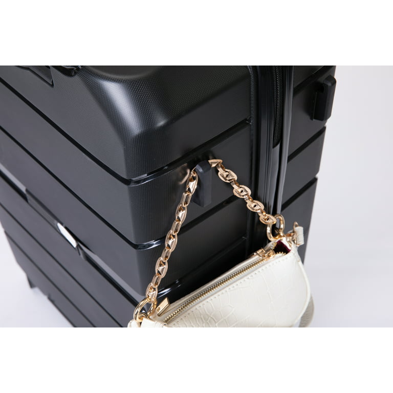 3 Piece Luggage Sets, Travelhouse Hard Shell Suitcase Set with TSA