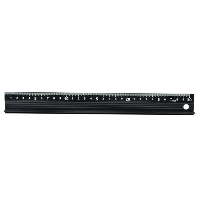 "Premium L-Shaped Aluminum Cutting Ruler - 30cm Measurement Tool with Rubber Grip & Safety Guard for DIY & Home Projects"
(Character count: 118)
Alternative option:
"Multi-Purpose 30cm L-Type
