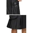 thumbnail image 3 of Men's Kilt Camo Scottish Utility Kilt, 25" Mens Kilt, Irish Highland Hybrid Kilts with Pockets, 3 of 5