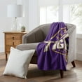thumbnail image 3 of The Northwest Group  LSU Tigers 50" x 60" Campaign Fleece Throw, 3 of 3