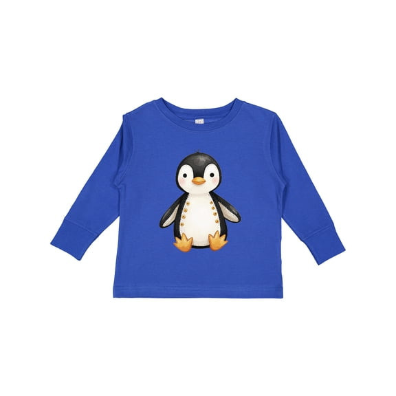 Inktastic Baby Penguin Boys or Girls Long Sleeve Toddler T-Shirt