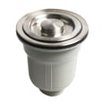 thumbnail image 1 of Tapón de fregadero de cocina Colador Tapón de fregadero Colador Filtro fácil de drenar Acero inoxidable 114 cm, 1 of 9
