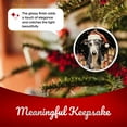 thumbnail image 4 of Whippet Dog Ornament - Pet Ornament for Christmas Tree - 3" Round Ceramic - Printed in USA - Puppy New Dog - Dog Mom - Dog Dad - Pet Owner - Xmas Decoration DOG0210, 4 of 5