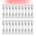 thumbnail image 3 of Durable Stainless Steel Clothes Clips for Reliable Clothes Clamping Silver Smooth Edge 40pcs, 3 of 8