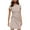 Beige womens dresses, variant on Summer Saving Wycnly Womens Dresses Casual Solid Tie Waist Basic Ruched Bodycon Wrap Short Dresses Summer Plain Round Neck Short Sleeve Formal Mini Dress Beige s