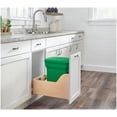 thumbnail image 4 of Rev-A-Shelf 4Wcsc-Ck-1 Wood Classics 12"W Pull Out Compost Bin Drawer System - Maple /, 4 of 7