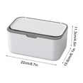 thumbnail image 2 of EGNMCR Closet Organizers and Storage, Organization and Storage Dispenser With Lids Diaper Case For Bathroom Refillabl Container With Sealing Flushable Bathroom Storage Case Box storage boxs, 2 of 9