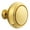 Brass, variant on Baldwin 5068.Imr Individual Estate Knob - Brass