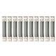 thumbnail image 2 of 10 Uds. Monedero de Metralla, Suministros para Hacer Bolsos DIY, Cierre de Metal para Monedero , 8.5x1.4 cm de Plata, 2 of 9