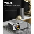thumbnail image 4 of Mini Projecteur Numérique 1080P Haute Définition LED Maison Bureau d'Affaires Projecteur Portable Gris Spatial_au Plug, 4 of 5