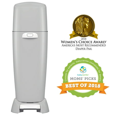 Playtex Diaper Genie Complete Diaper Pail Gray - Walmart.com