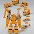 thumbnail image 3 of SharkTRUE Magnetic Transforming Engineering Car Toy: Endless Creativity & Portable Playset, 3 of 8