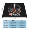 thumbnail image 4 of Manta ThunderCats, manta súper suave y acogedora, manta de franela, manta de felpa cálida para sofá, cama, manta de microfibra ultra suave, 4 of 8