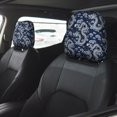 thumbnail image 2 of Kdxio Dragon Pattern Print 2 Piece Car Head Rest Covers Set Auto Front/Rear Seats Headrest Cover Universal Fit Most Cars,Sedan, SUV, 2 of 9