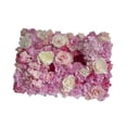 thumbnail image 4 of Panel de pared de flores, fondo de pared de flores, panel floral decorativo de exhibición de bricolaje, telón de fondo de bodas para el escenario del Estilo a, 4 of 8