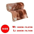 thumbnail image 3 of Throw Blanket Qwtwty Thickened Blanket Milk Velvet Velvet Flannel Nap Conditioning Blanket Sofa Cover Blanket Office Blanket on Clearance, 3 of 5